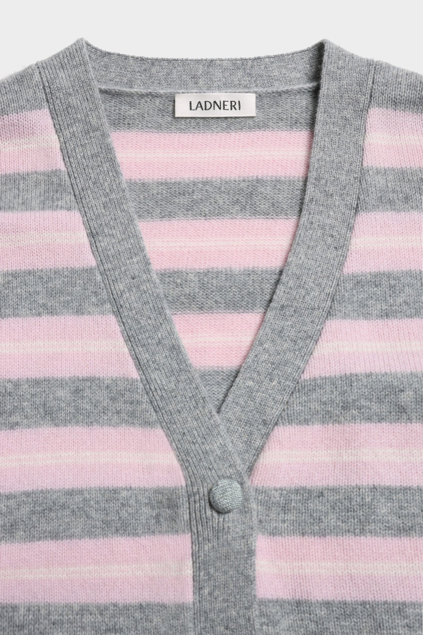 Cardigan Ramatuelle in Pink Striped Ladneri