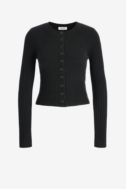 Cardigan Samine in Schwarz Ladneri