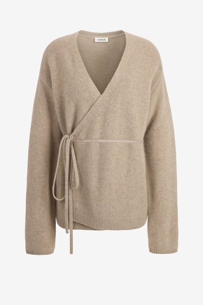 Cardigan Velluto in Golden Oat Ladneri