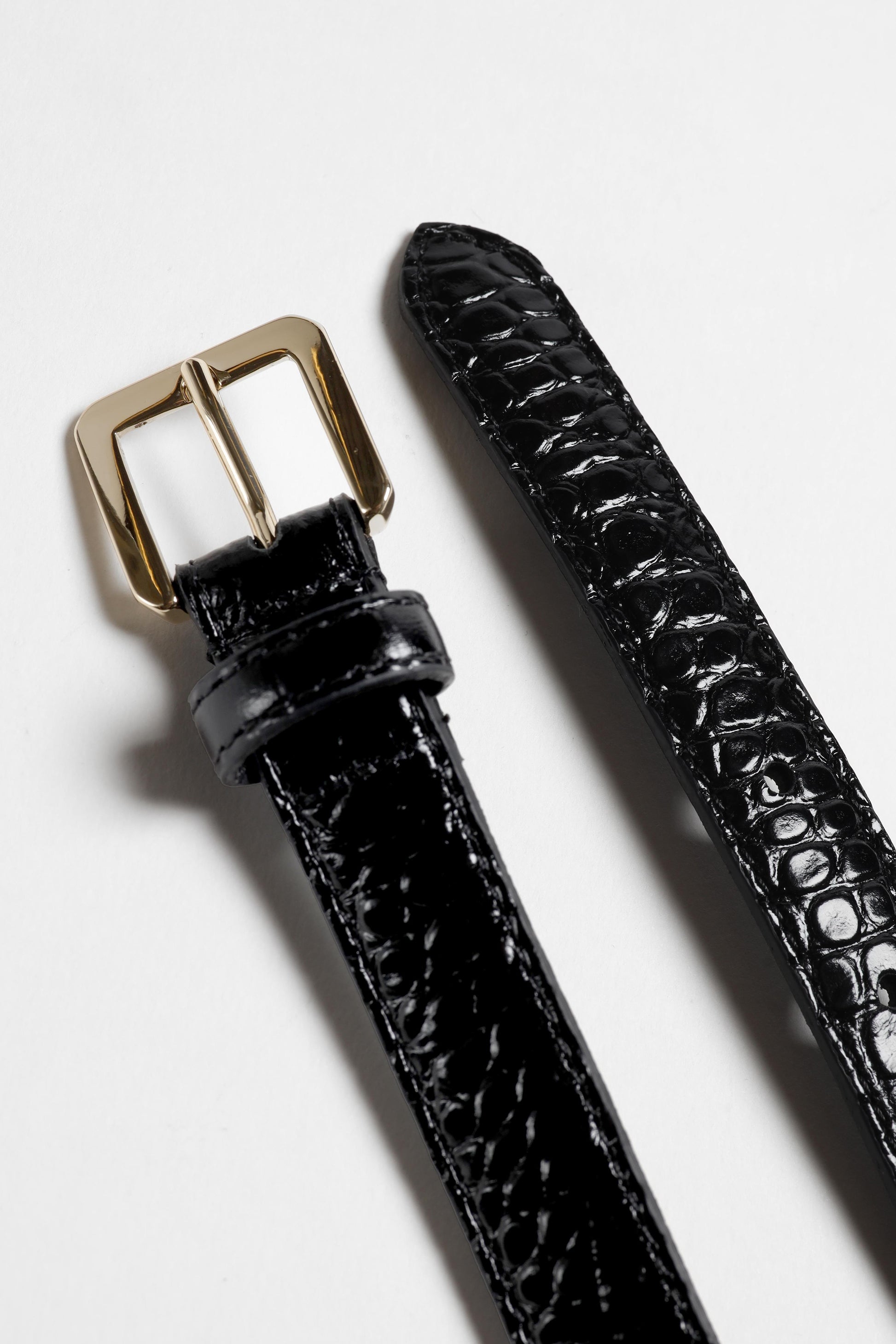 Cintura Lorian in Black CrocoLadneri - Anita Hass