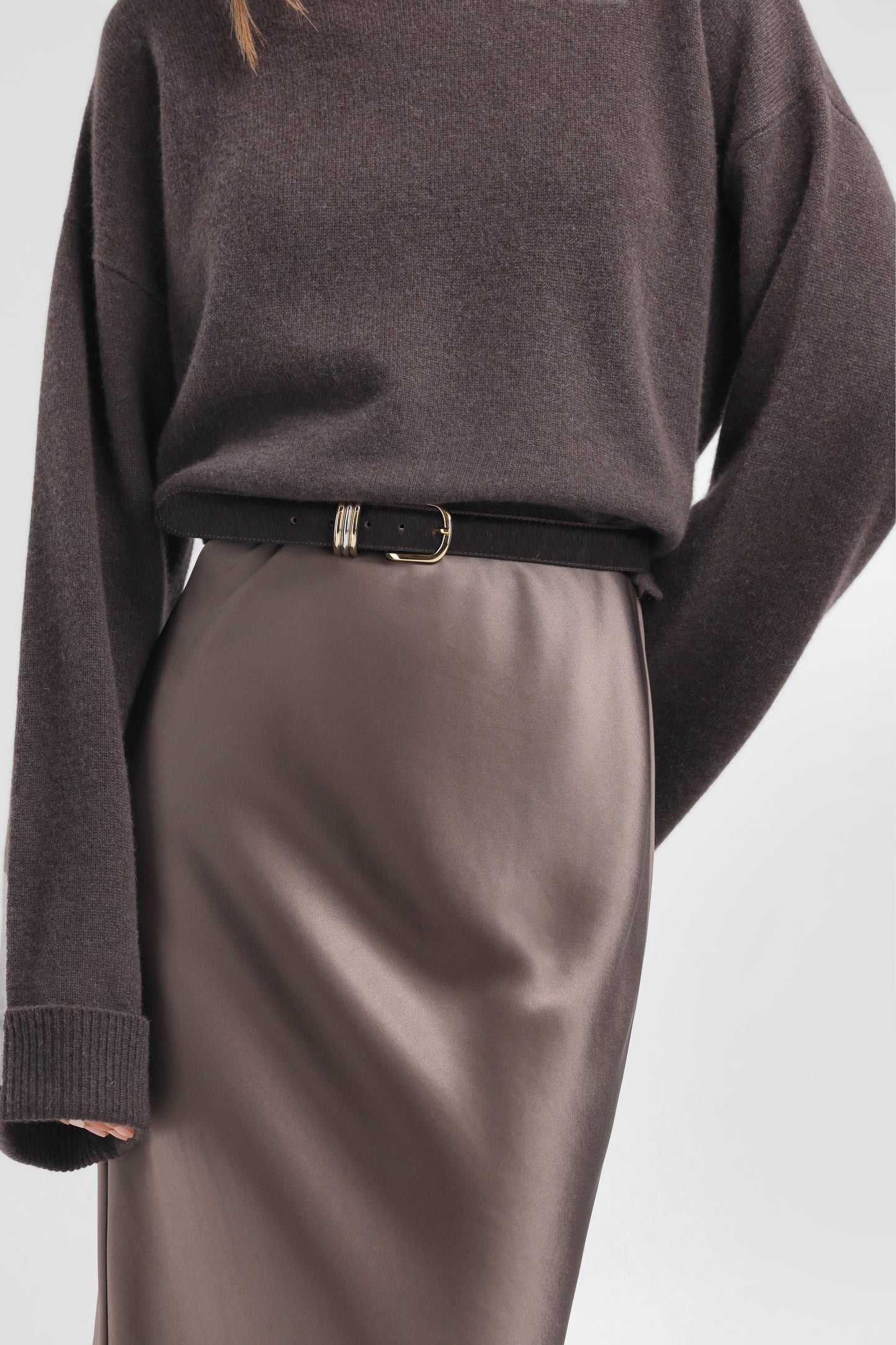 Velin Belt in Brown PonyLadneri - Anita Hass