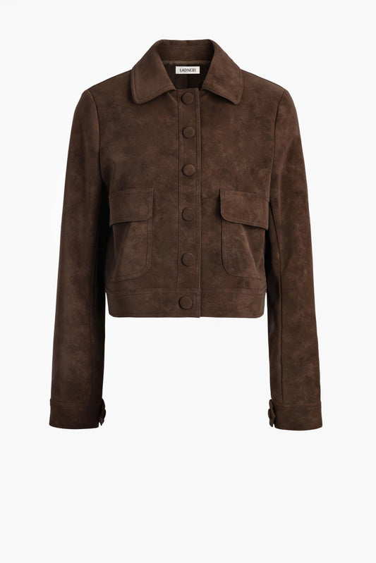 Darcie Jacket in Dark Brown by Ladneri - Anita Hass