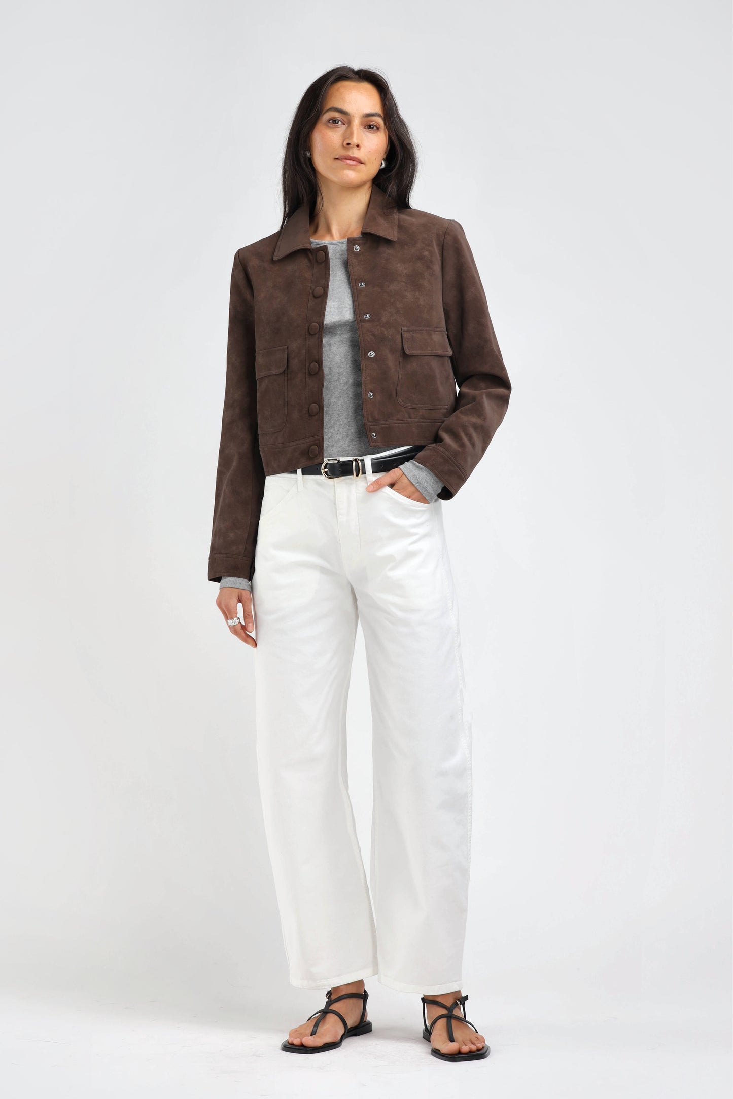 Veste Darcie en marron foncé Ladneri - Anita Hass