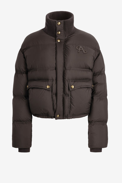 Jacke Numa in Dunkelbraun Ladneri