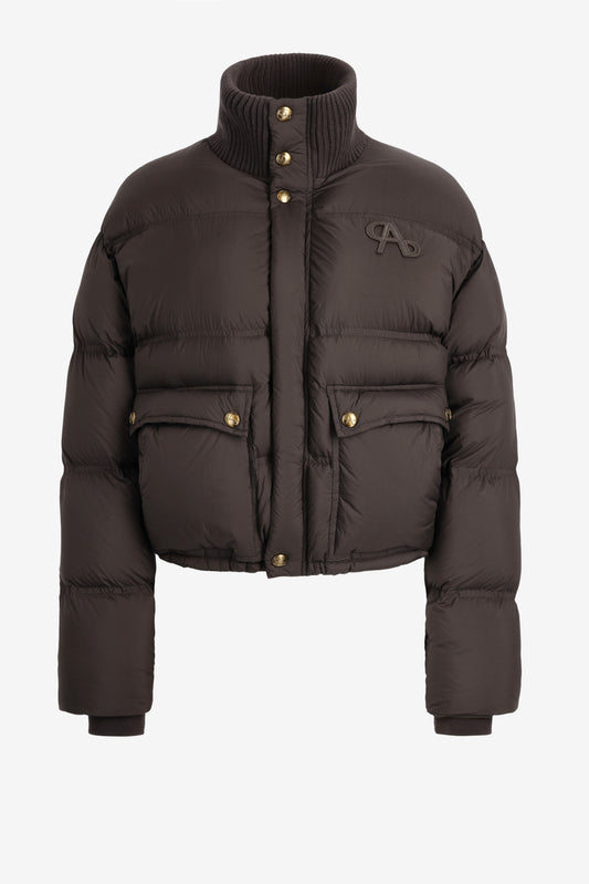 Jacke Numa in Dunkelbraun Ladneri