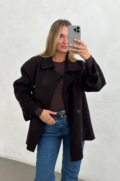 Jacke Sofia in Dark Walnut Ladneri