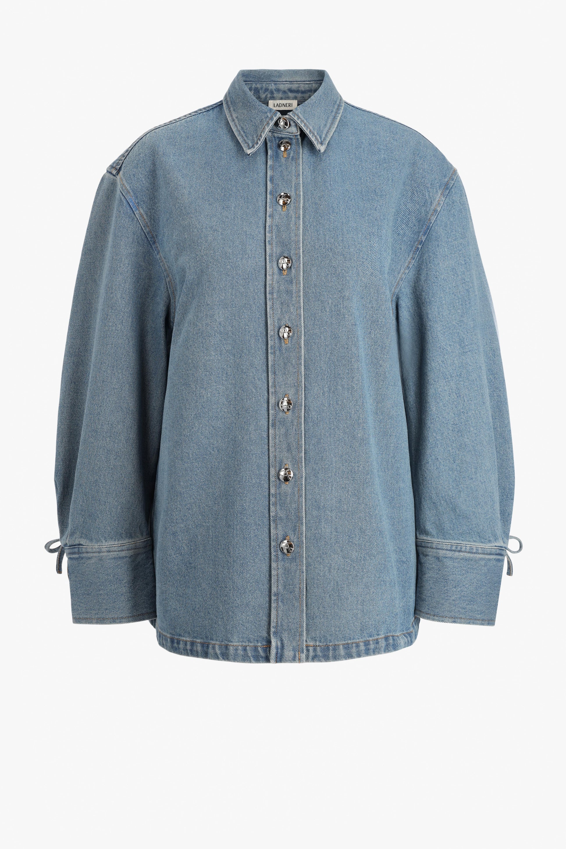 Camisa vaquera Bonnie en azul claro de Ladneri - Anita Hass
