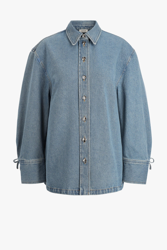 Bonnie Denim Shirt in Light Blue by Ladneri - Anita Hass