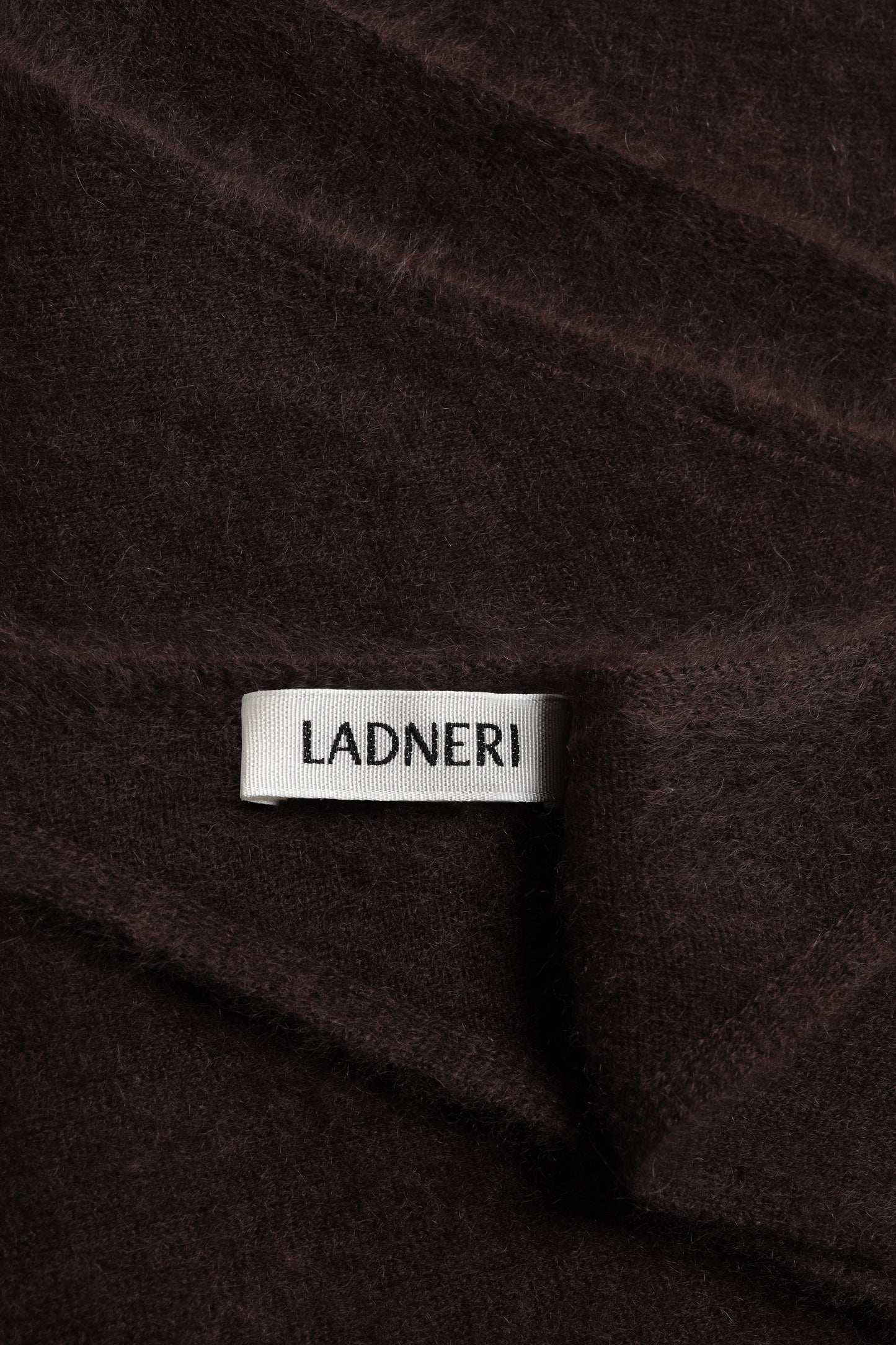 Kaschmirschal Paxa in Brown Brushed Ladneri