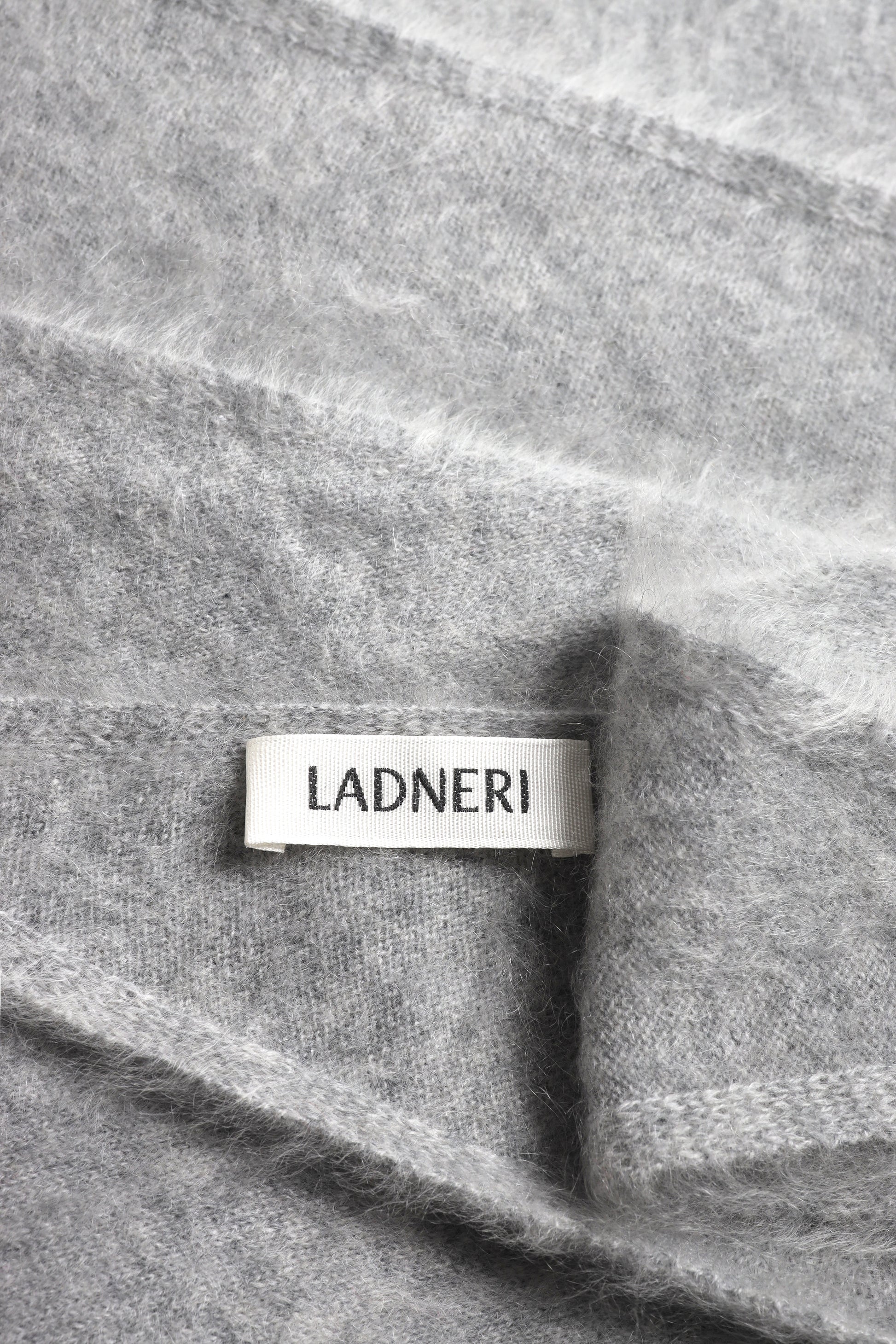 Kaschmirschal Paxa in Grey Brushed Ladneri
