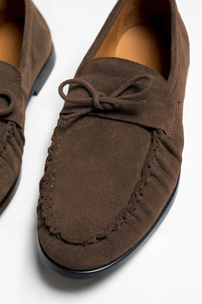 Luna Loafers in Dark Brown by Ladneri - Anita Hass