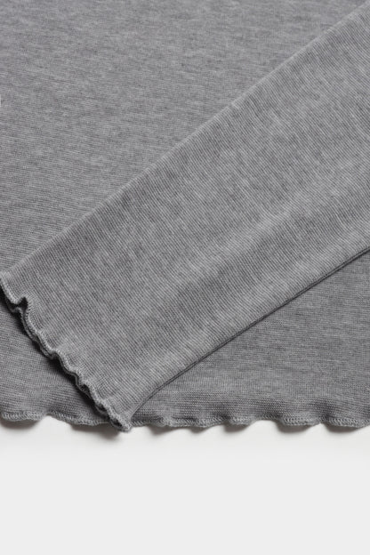 Longsleeve Chiara in Hellgrau Ladneri