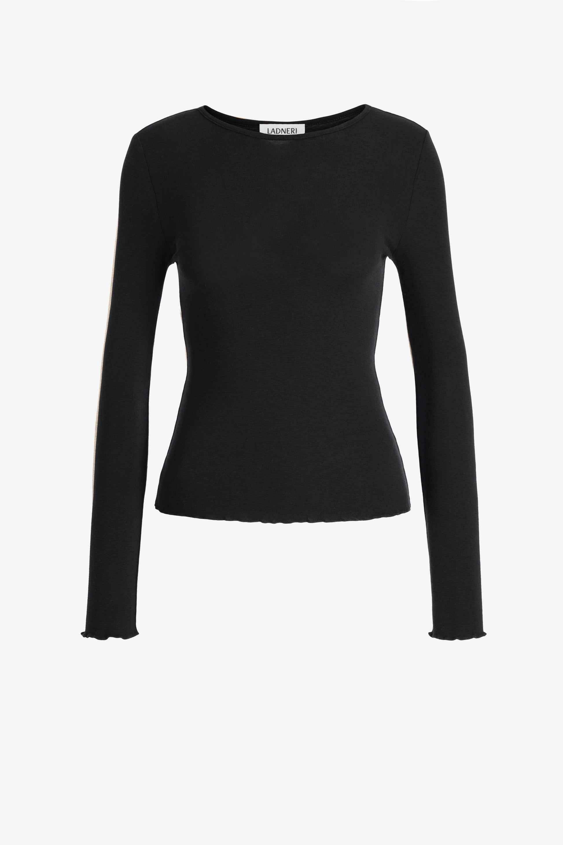 Longsleeve Chiara in Schwarz Ladneri