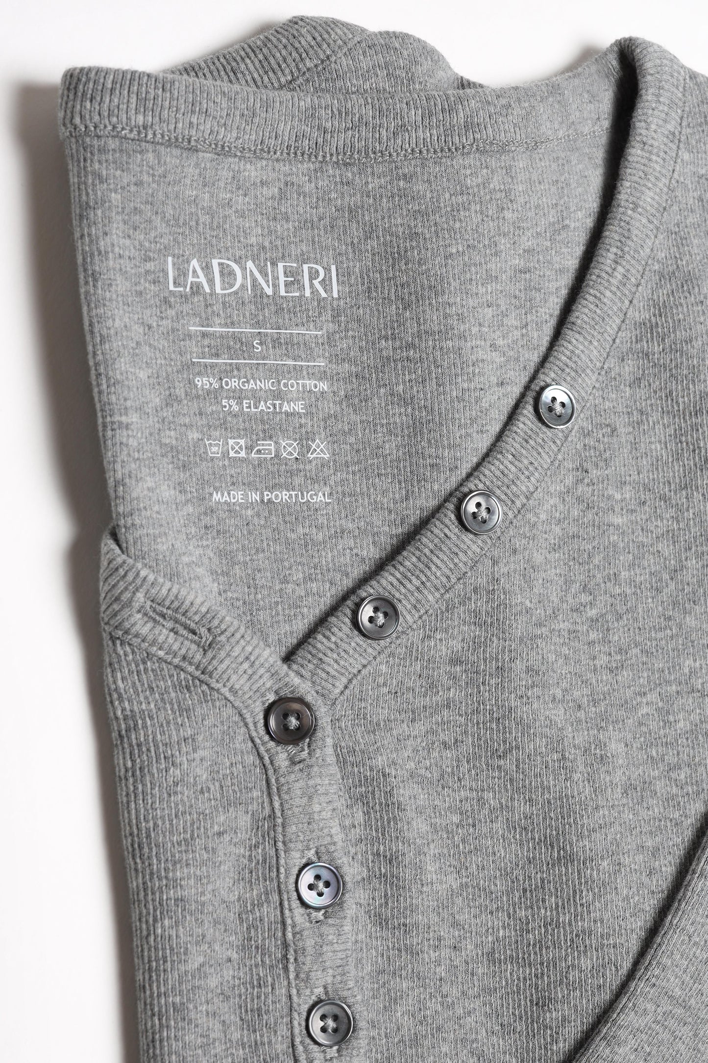 Longsleeve Greta in Grau Melange Ladneri