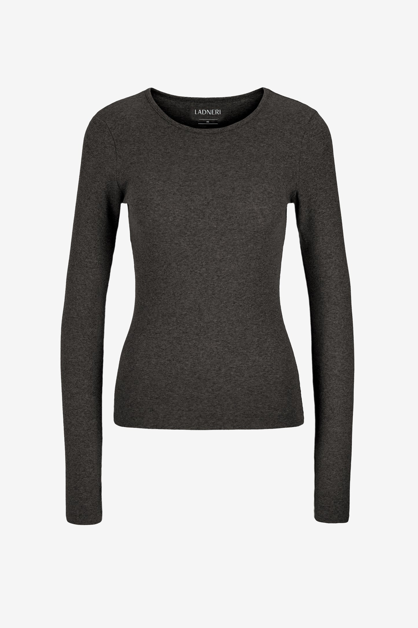 Longsleeve Line in Graphite Melange Ladneri