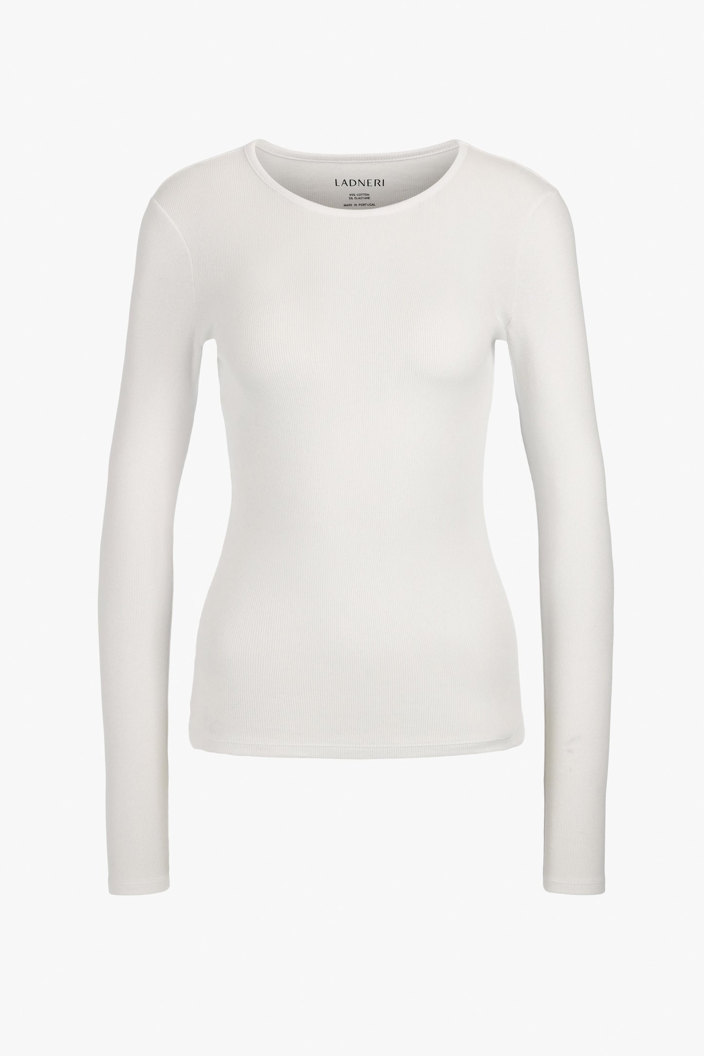 Long-Sleeve Line in White by Ladneri - Anita Hass