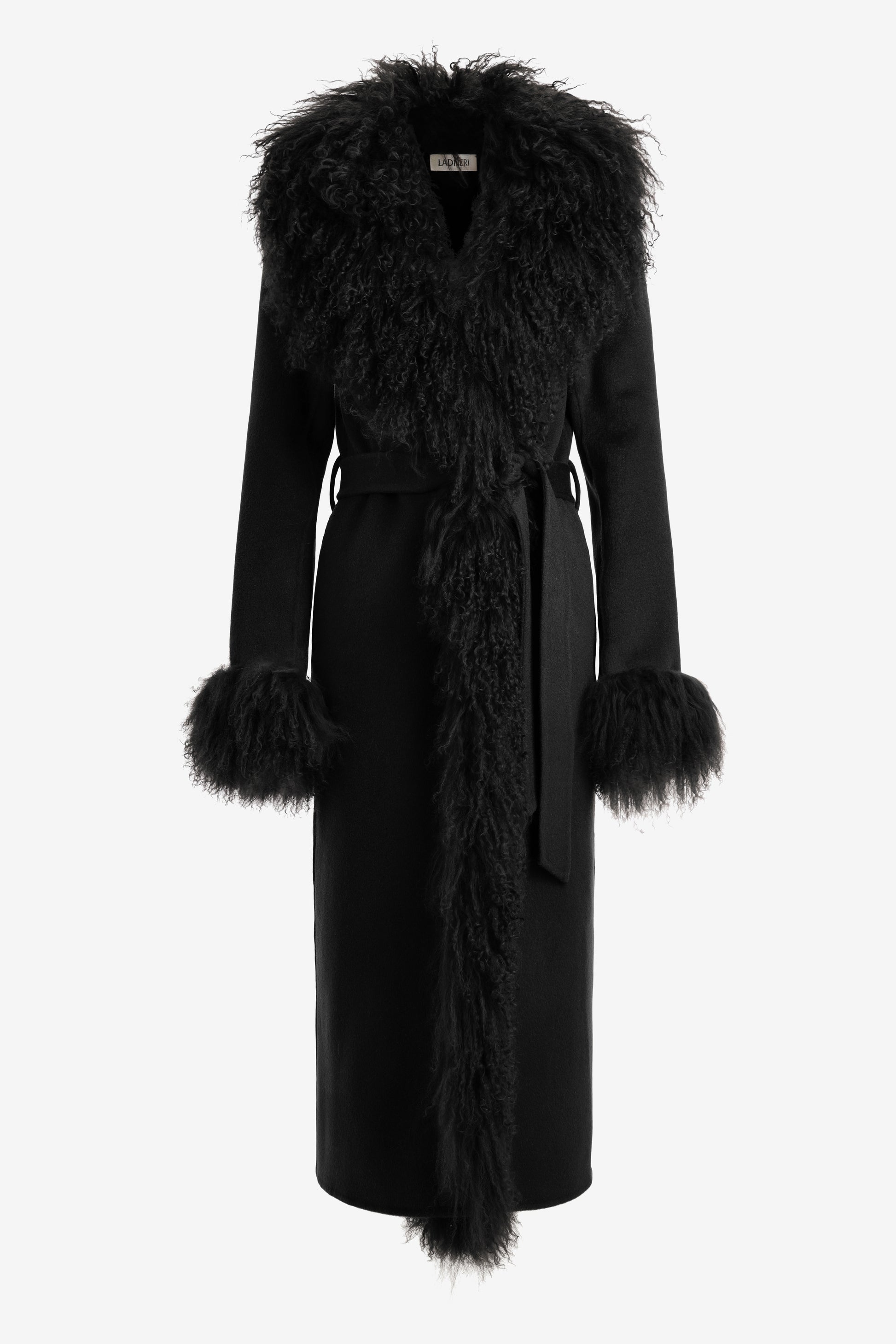 Mantel Piccadilly in Schwarz Ladneri