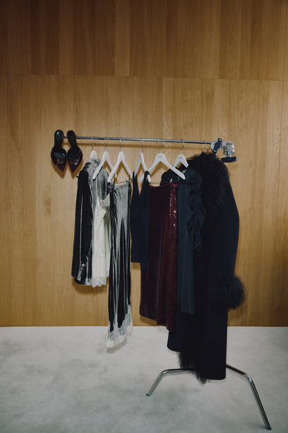 Mantel Piccadilly in Schwarz Ladneri