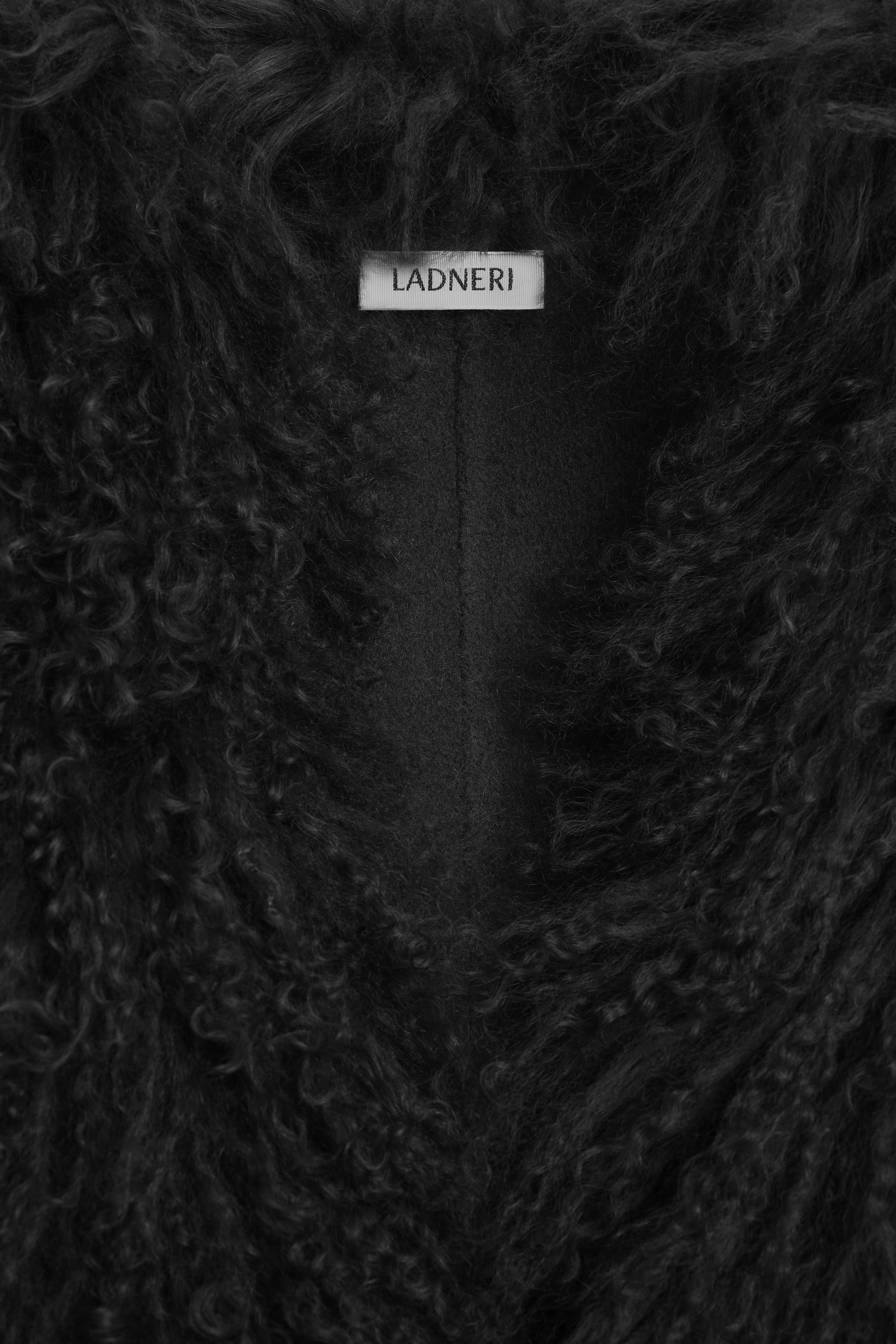 Mantel Piccadilly in Schwarz Ladneri