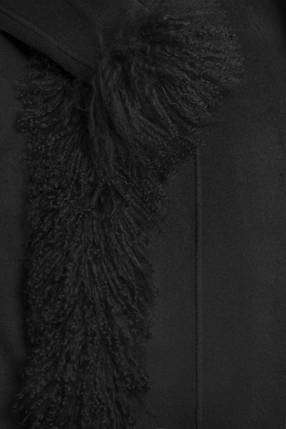 Mantel Piccadilly in Schwarz Ladneri