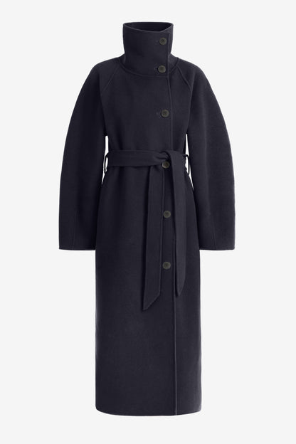Mantel Viola in Navy Ladneri