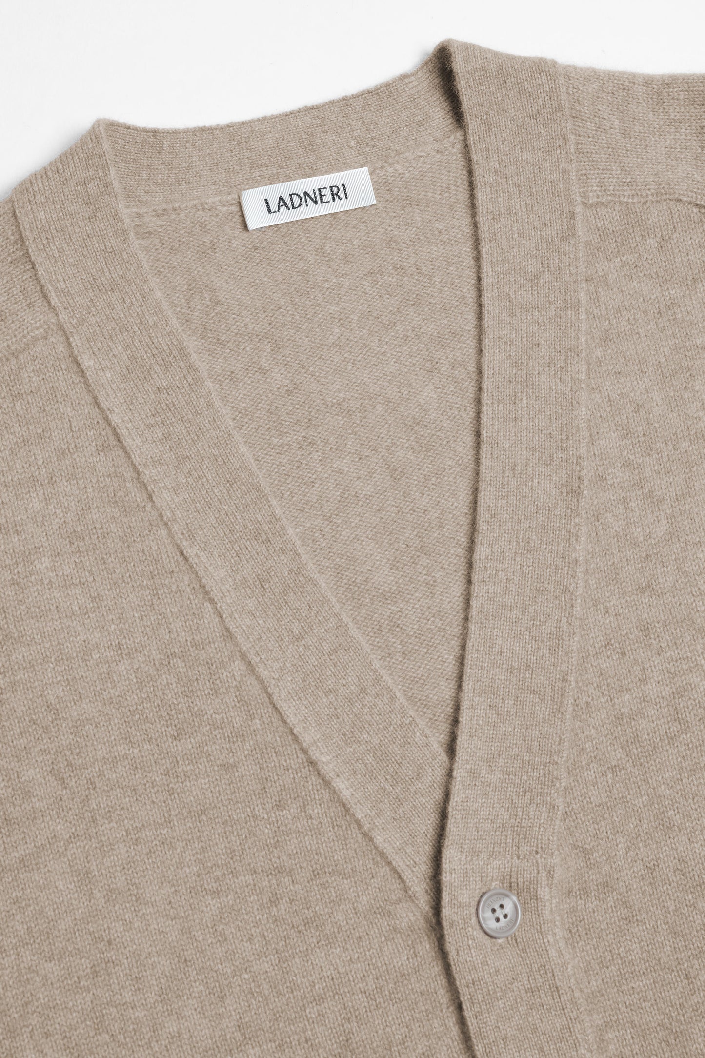 Jimmy Cardigan in Taupe Melange, Ladneri Men - Anita Hass