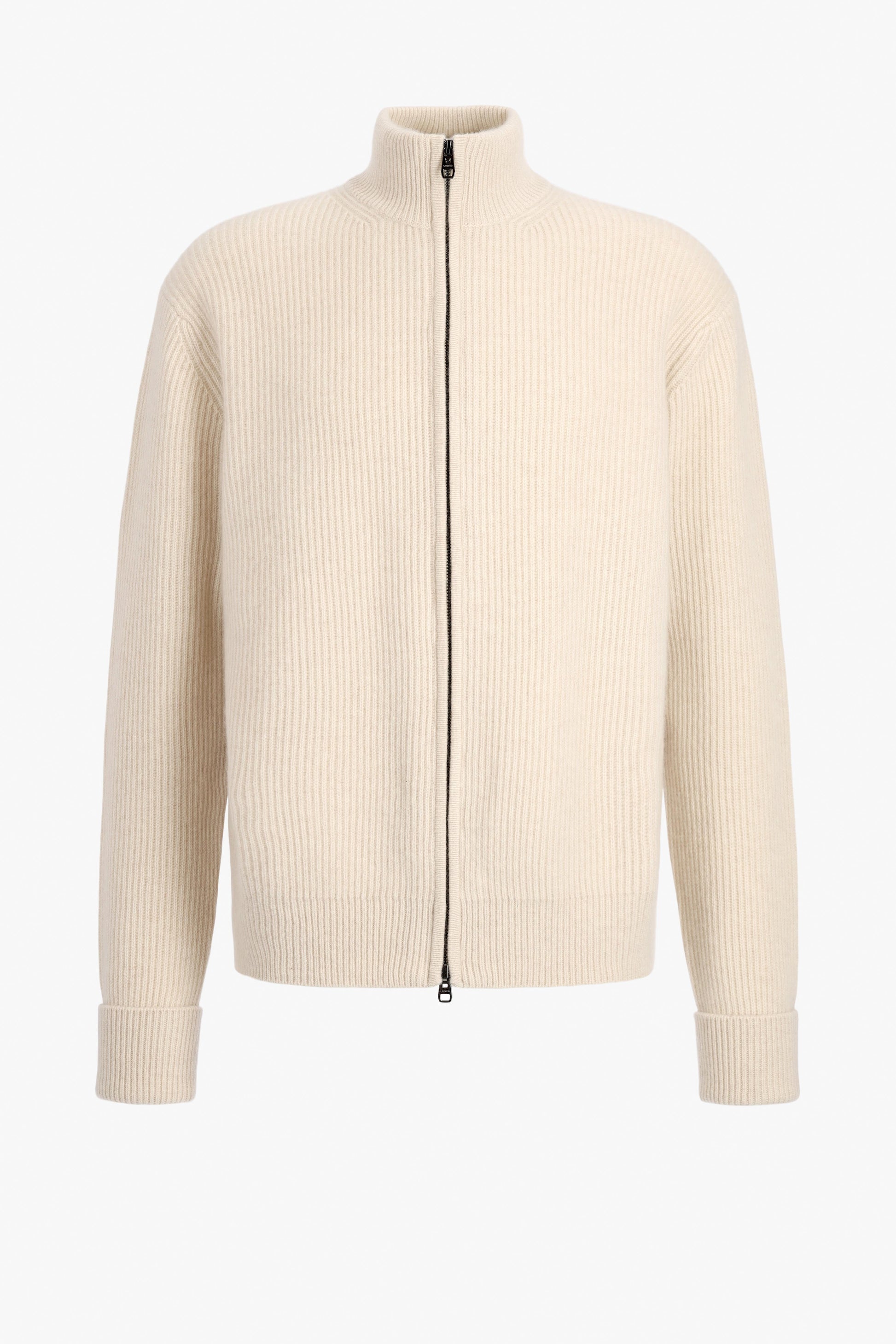 Paulie Cardigan in Cream Melange, Ladneri Men - Anita Hass