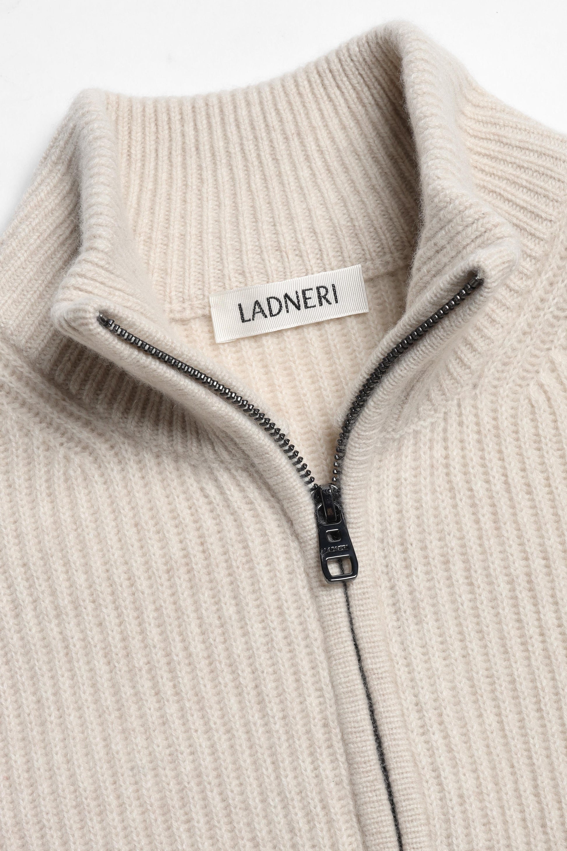 Paulie Cardigan in Cream Melange, Ladneri Men - Anita Hass