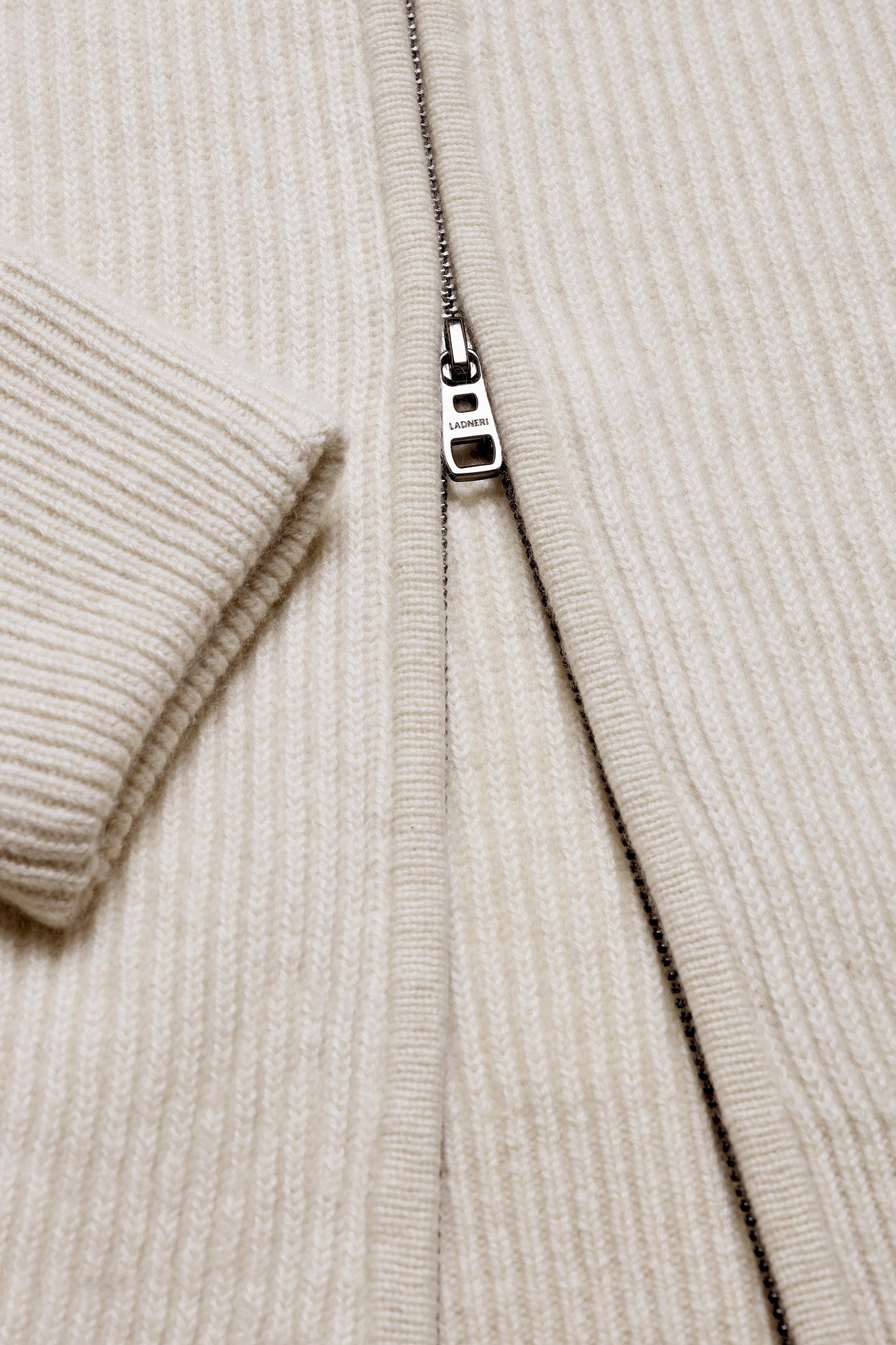 Paulie Cardigan in Cream Melange, Ladneri Men - Anita Hass