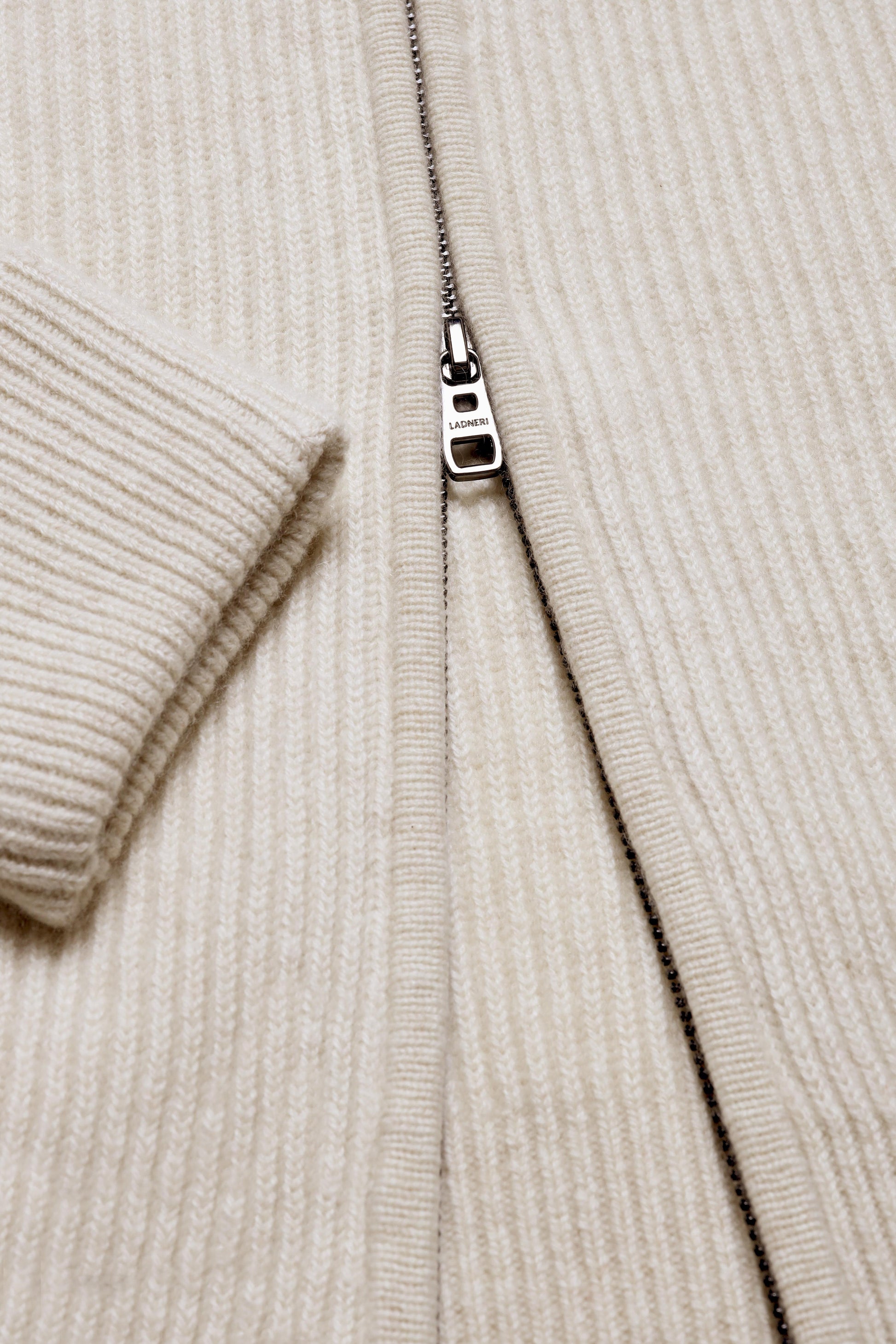 Paulie Cardigan in Cream Melange, Ladneri Men - Anita Hass