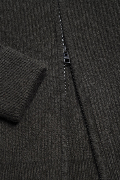 Cardigan Paulie in verde oliva Ladneri Men - Anita Hass