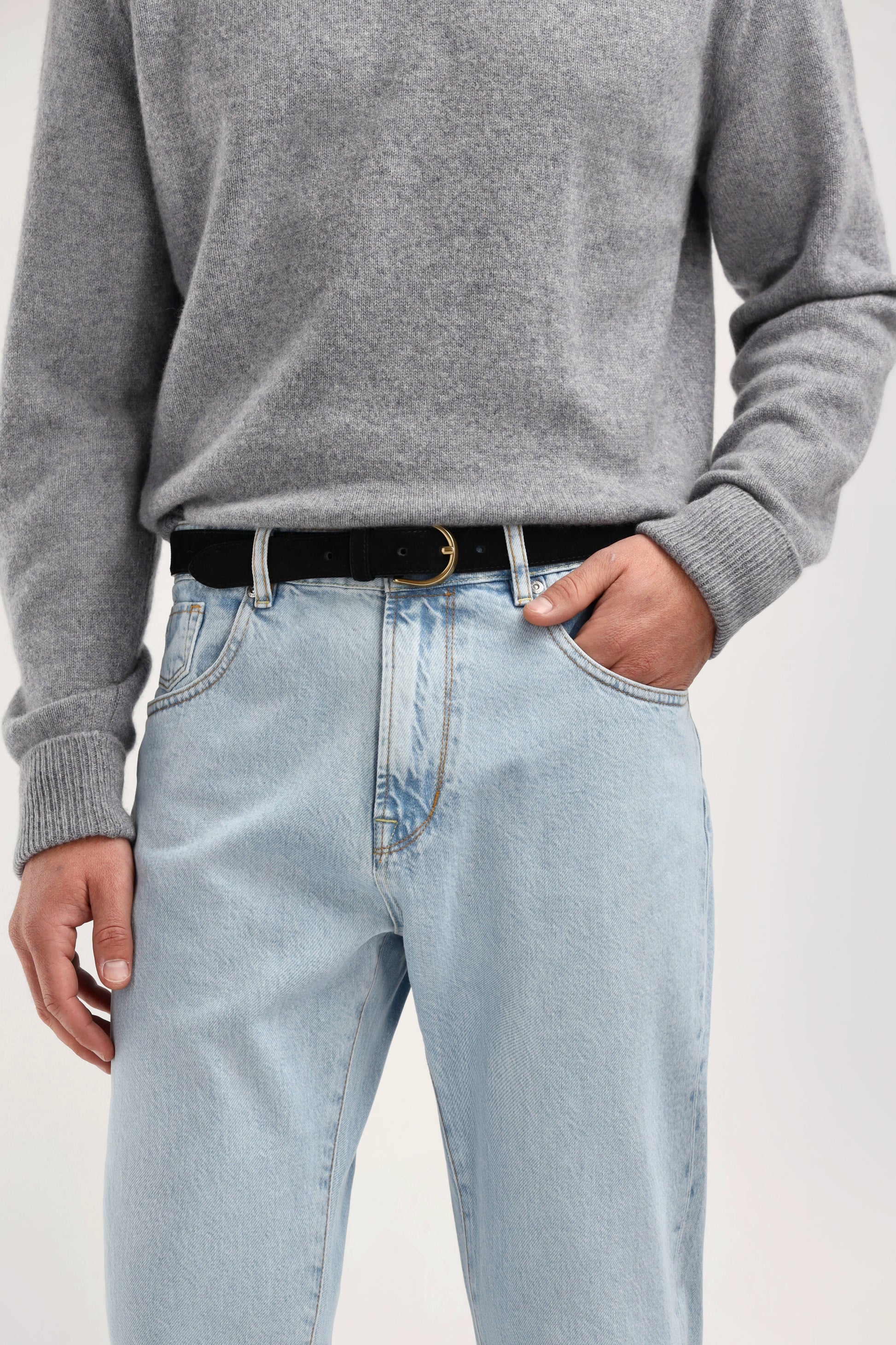Brian Belt in Black, Ladneri Men - Anita Hass