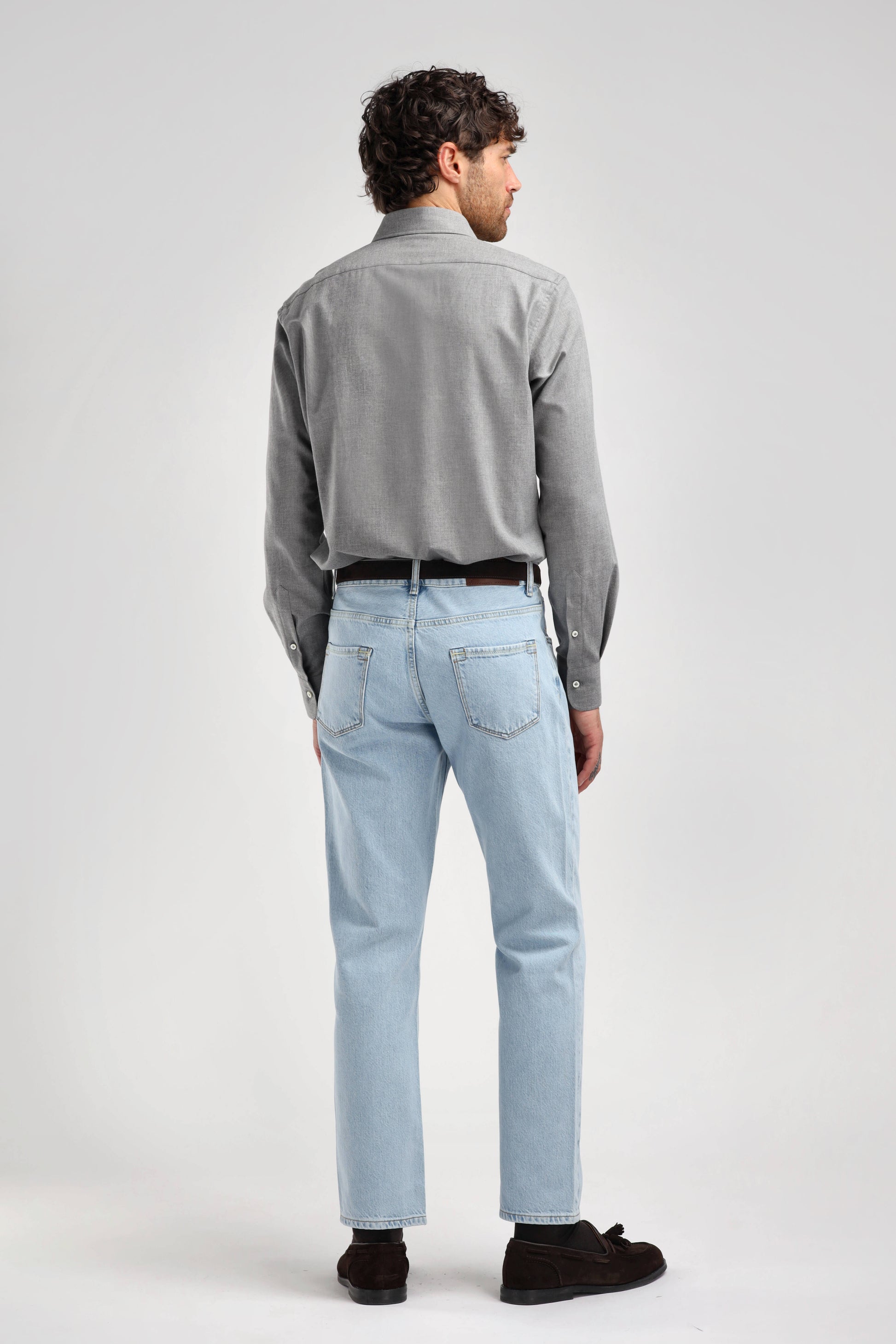 Camisa Bruno en gris de Ladneri Men - Anita Hass
