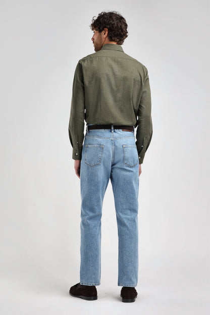Bruno Shirt in Khaki, Ladneri Men - Anita Hass