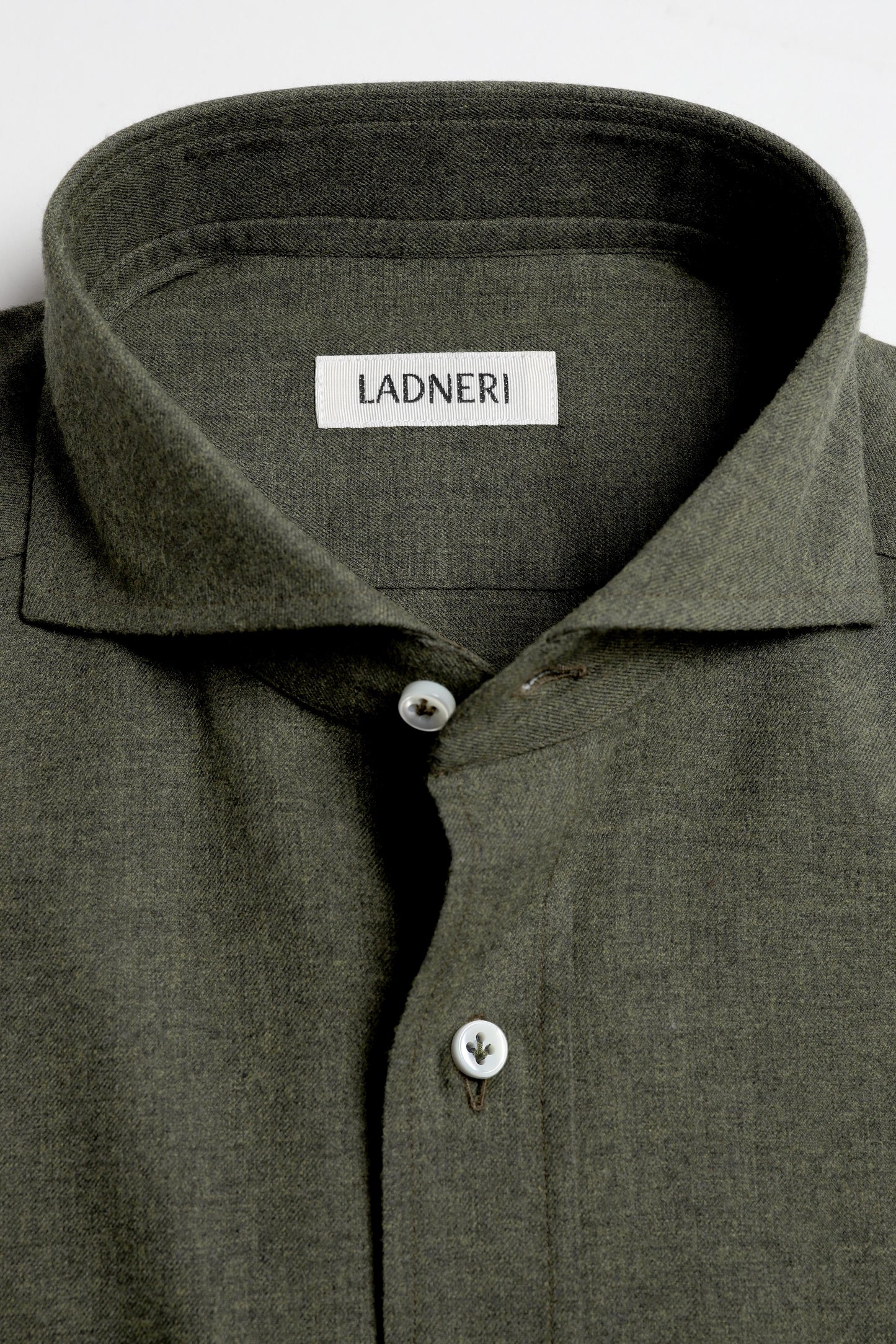 Bruno Shirt in Khaki, Ladneri Men - Anita Hass