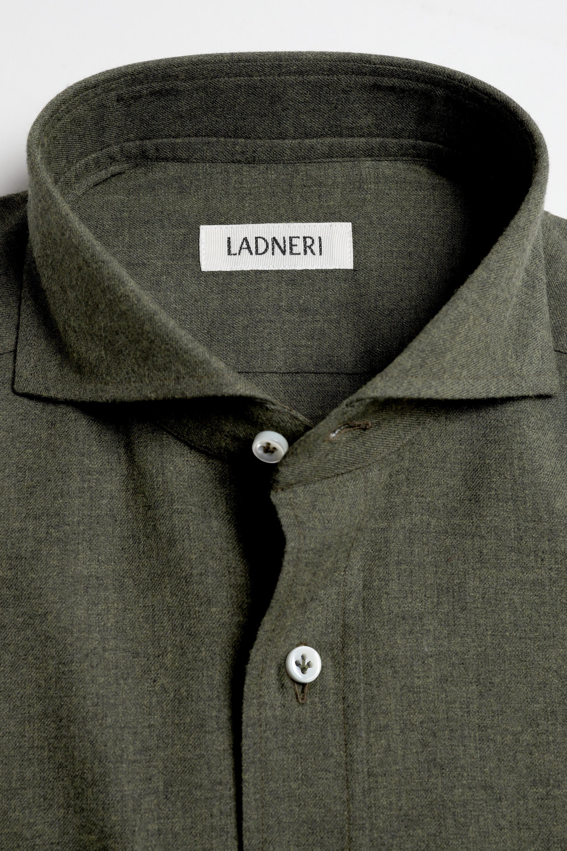 Bruno Shirt in Khaki, Ladneri Men - Anita Hass