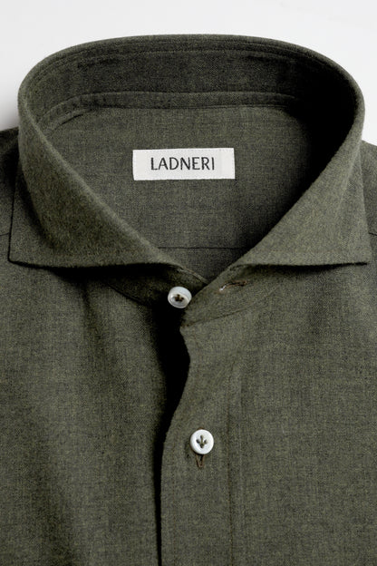 Bruno Shirt in Khaki, Ladneri Men - Anita Hass