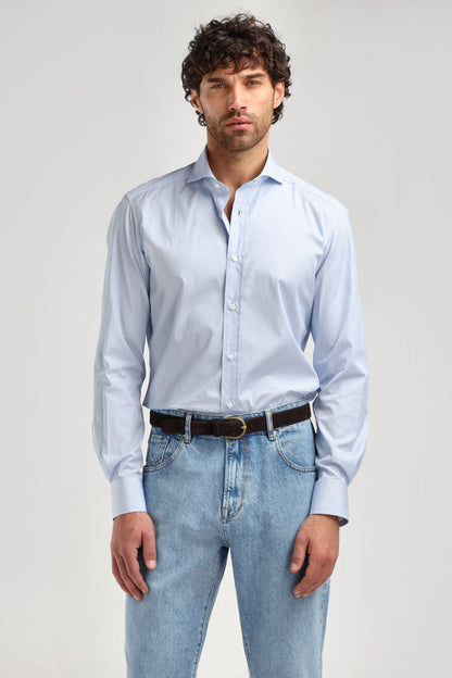 James Shirt in Blue by Ladneri Men - Anita Hass
