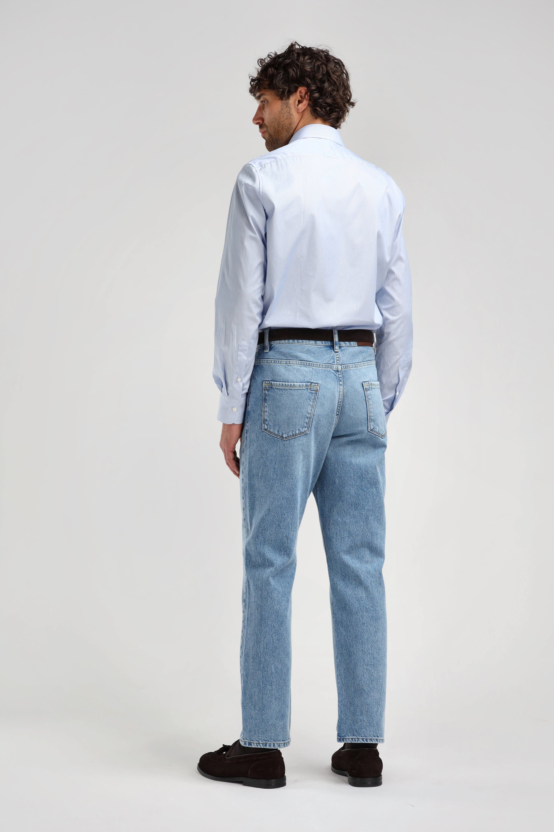 James Shirt in Blue by Ladneri Men - Anita Hass