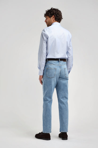 James Shirt in Blue by Ladneri Men - Anita Hass