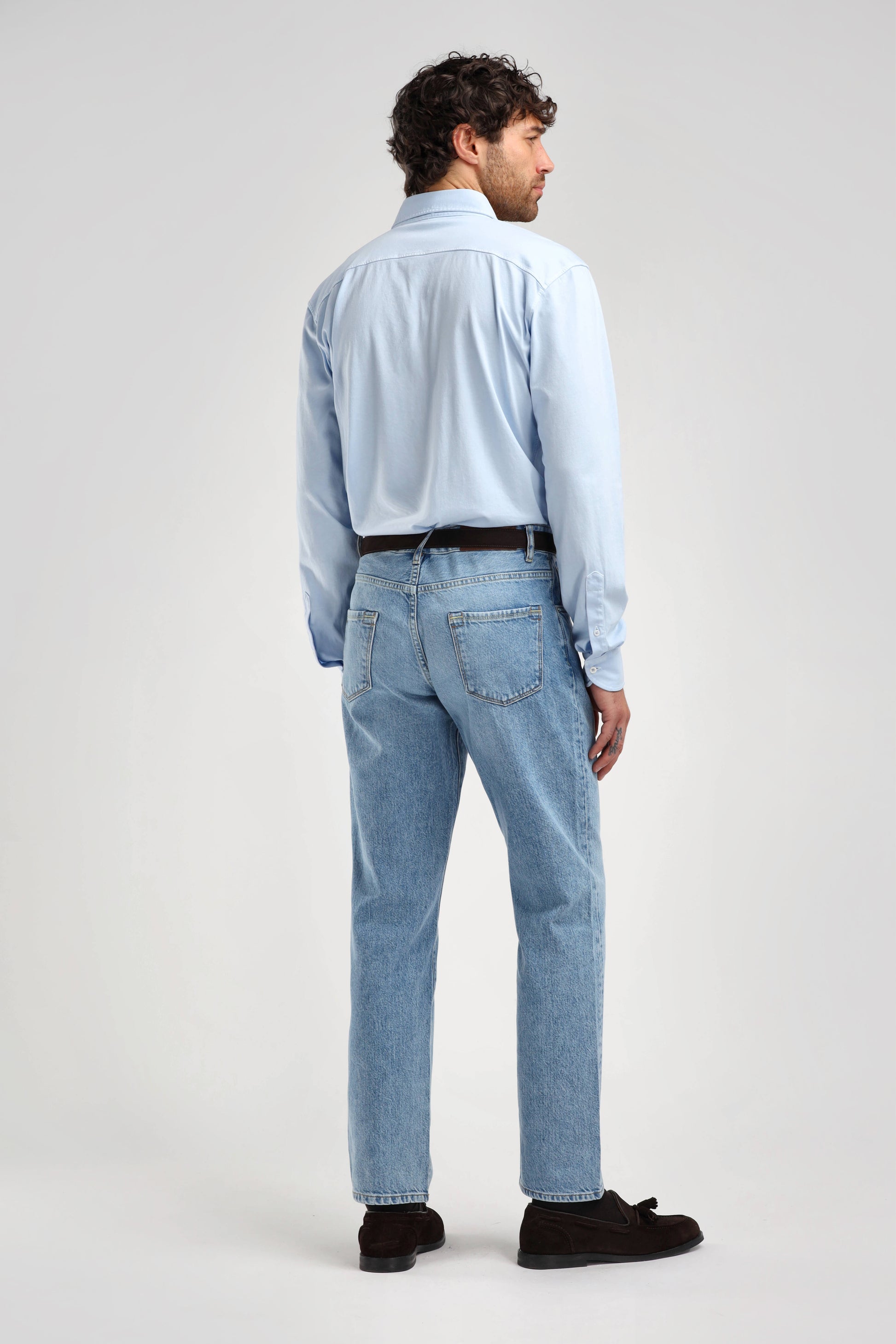 Camisa Luca en azul claro de Ladneri Men - Anita Hass