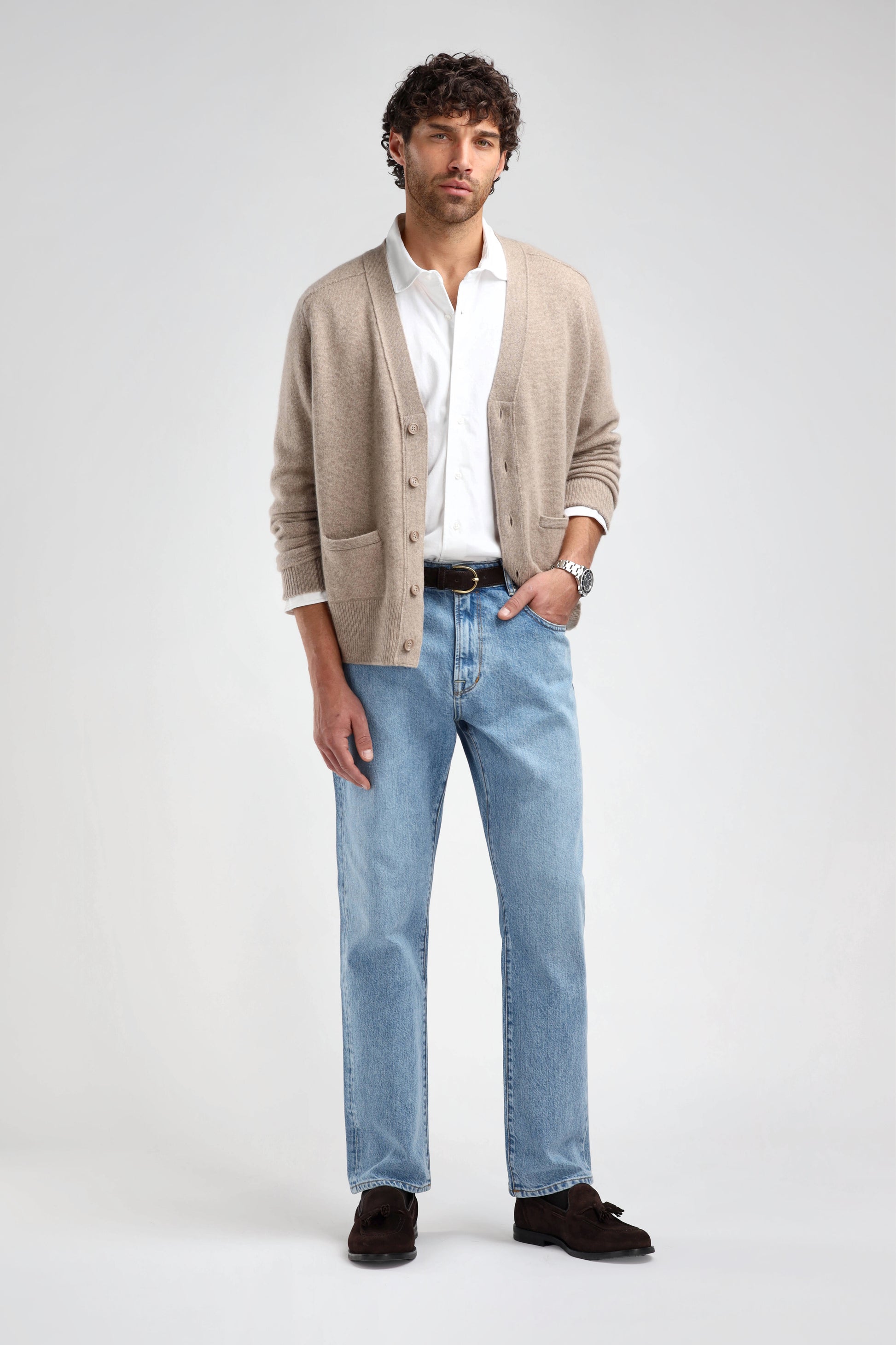 Camisa Luca en blanco de Ladneri Men - Anita Hass