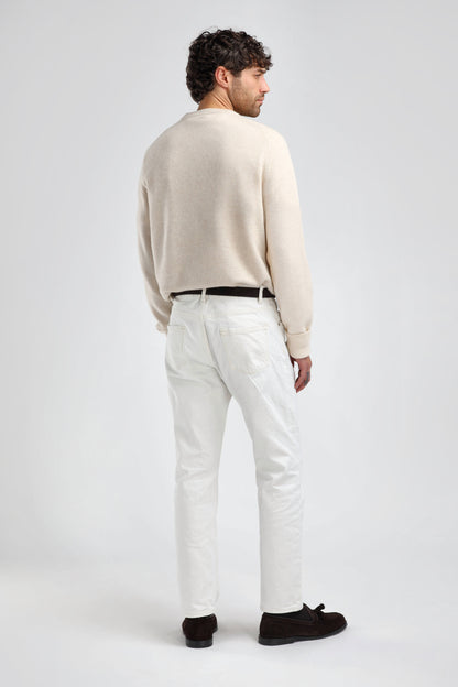 B. J. Jeans in Ecru by Ladneri Men - Anita Hass