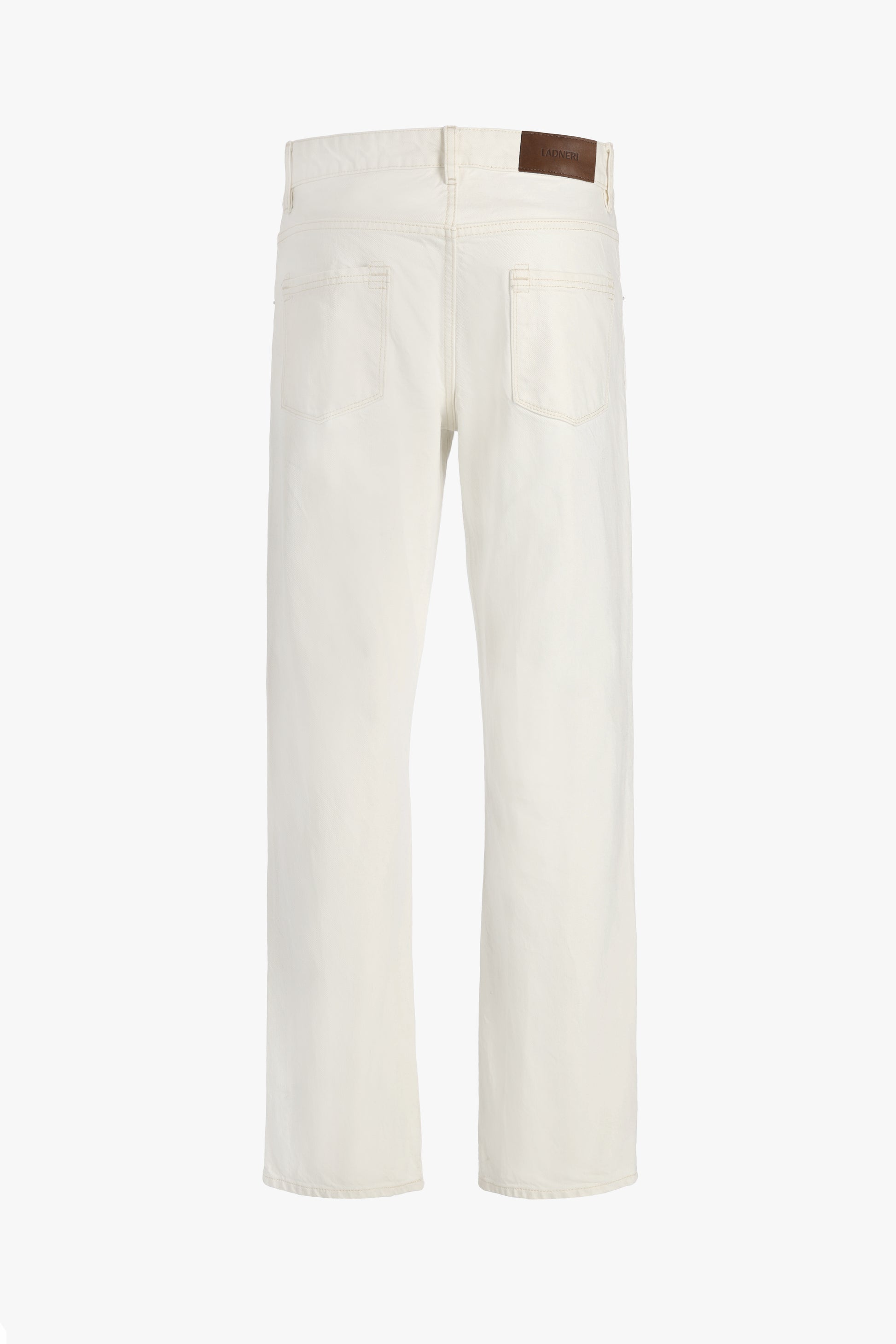 B. J. Jeans in Ecru by Ladneri Men - Anita Hass