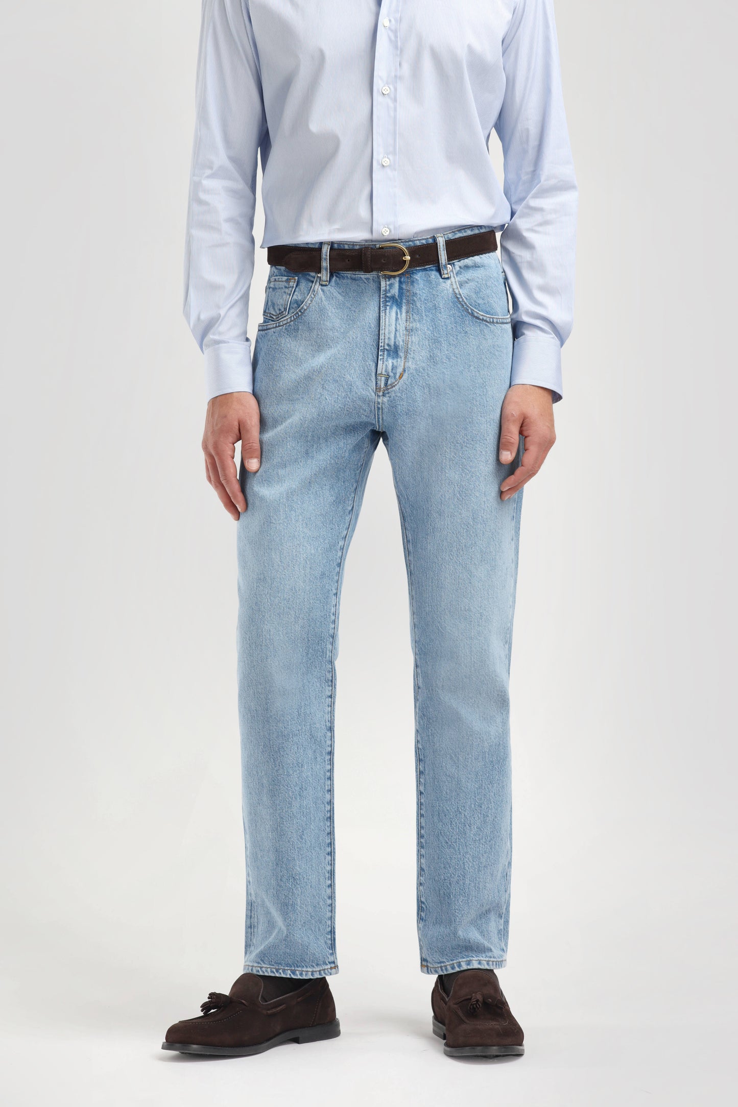 B. J. Jeans in Mid Blue, Ladneri Men - Anita Hass