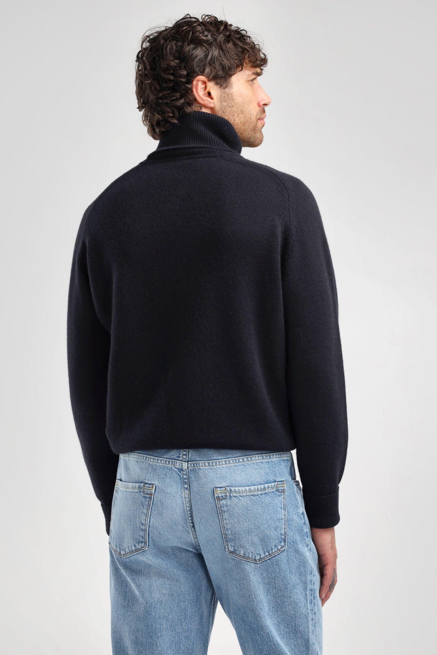 Frankie Sweater in Navy, Ladneri Men - Anita Hass