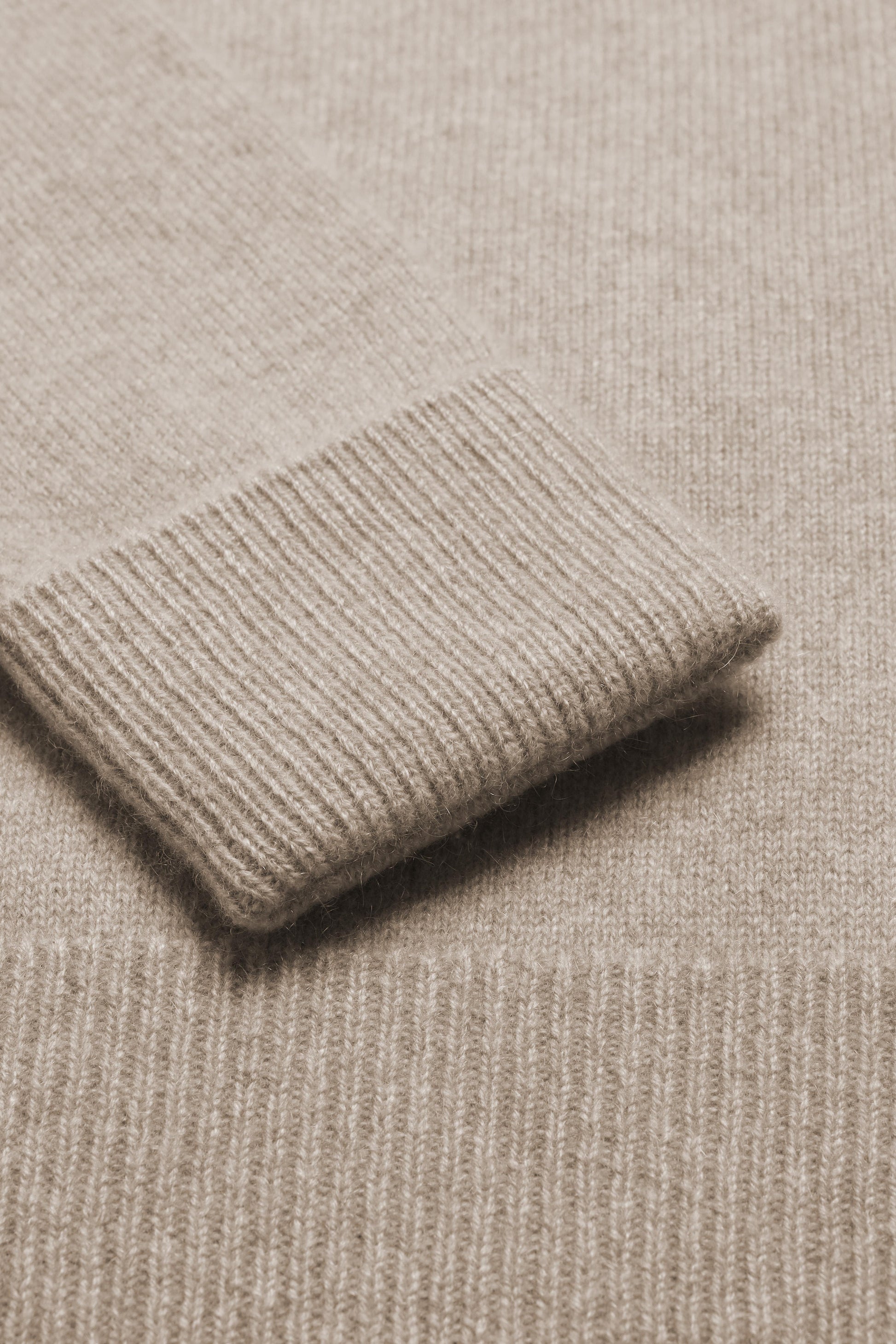 Frankie Sweater in Taupe Melange, Ladneri Men - Anita Hass