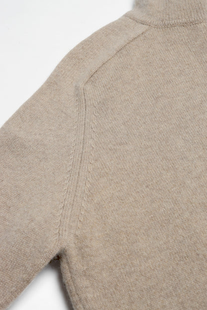 Frankie Sweater in Taupe Melange, Ladneri Men - Anita Hass