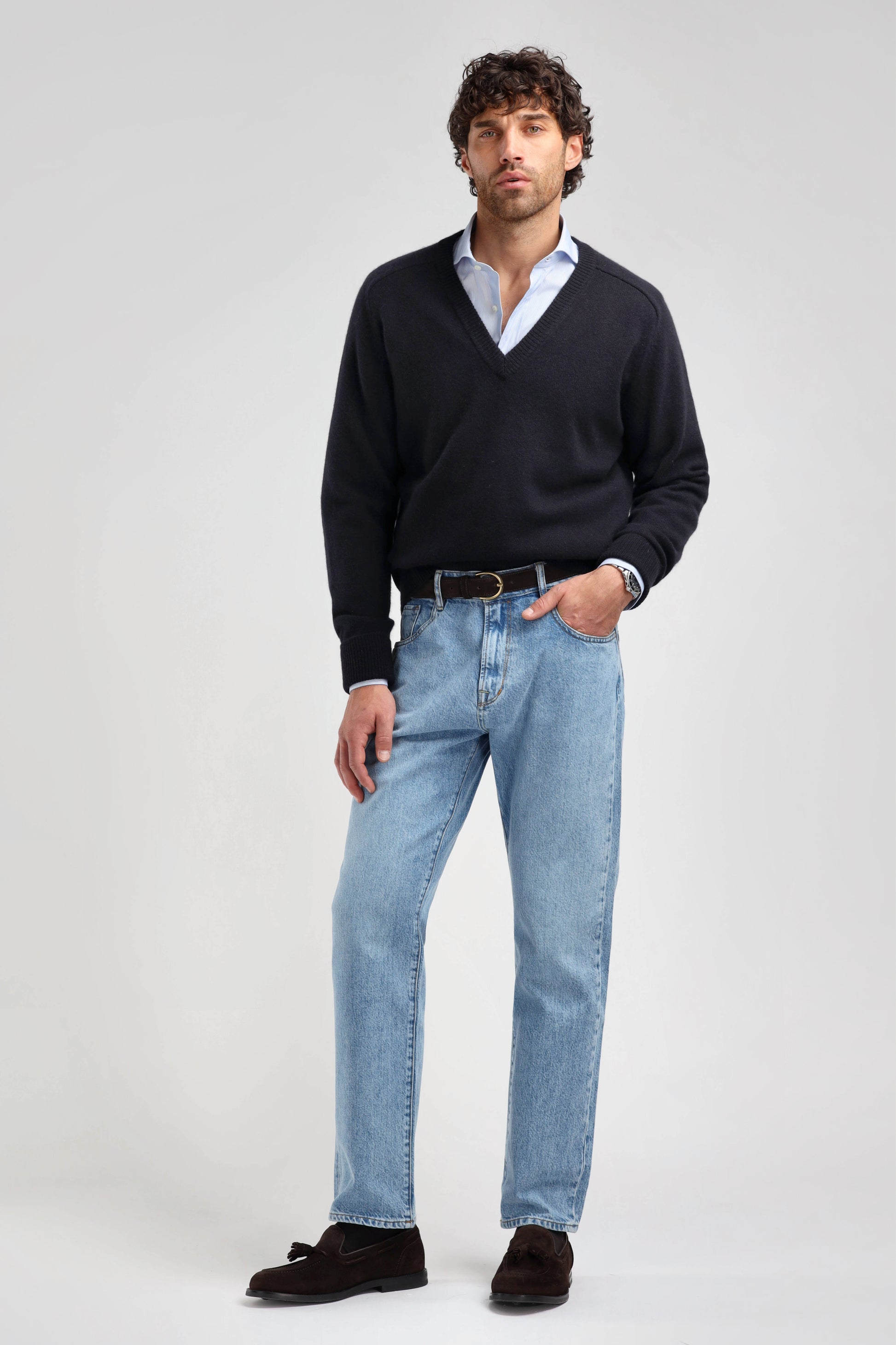 Pullover Joey in Navy Ladneri Men