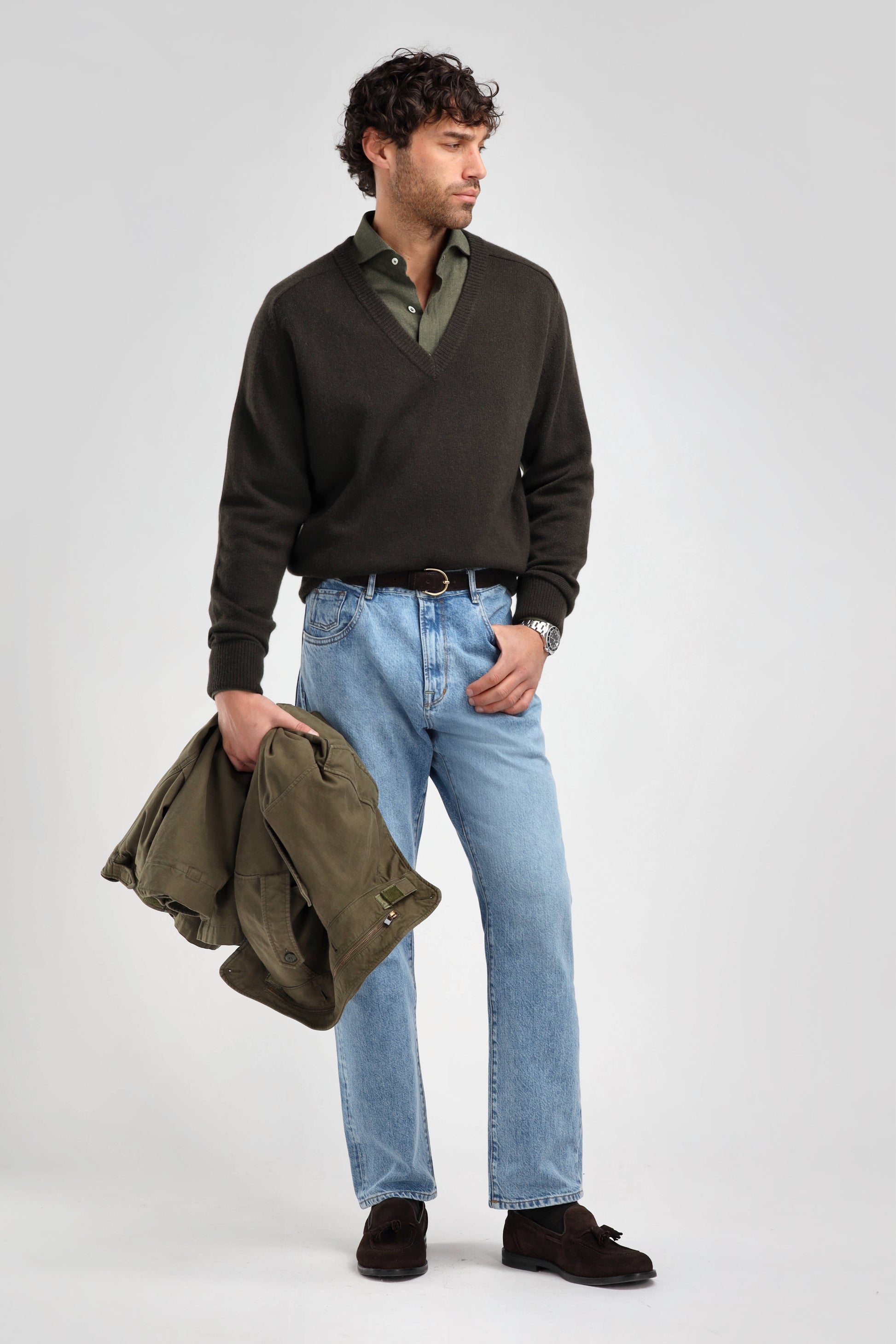 Jersey Joey en color oliva de Ladneri Men - Anita Hass